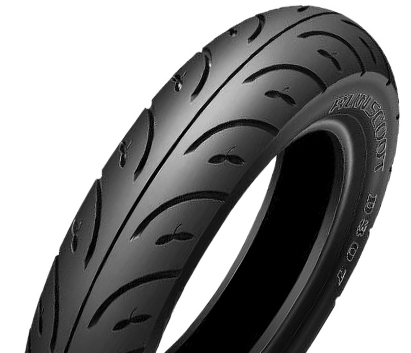 D307 スクータータイヤ（RUNSCOOT） 3.00-8 26J WT | リンエイ