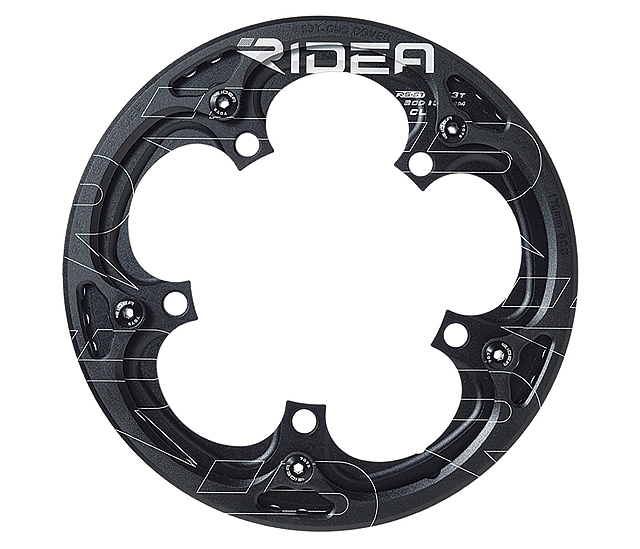 5x-FR5ST-DG Single Speed Chain Ring with Chain Ring Guards