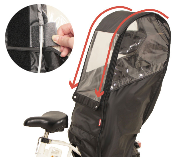 D-5RBBDX3 後ろ子乗せ用レインカバー | リンエイ株式会社商品